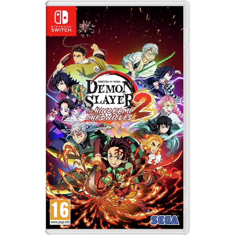 Demon Slayer Hinokami Chronicles 2 Nintendo Switch game, imported from the UK