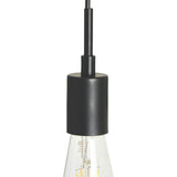 Habitat Lockie 3 light cluster pendant light black, UK version