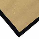 Mighty Mats natural and black doormat 57x90cm - British product