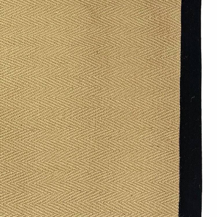 Mighty Mats natural and black doormat 57x90cm - British product