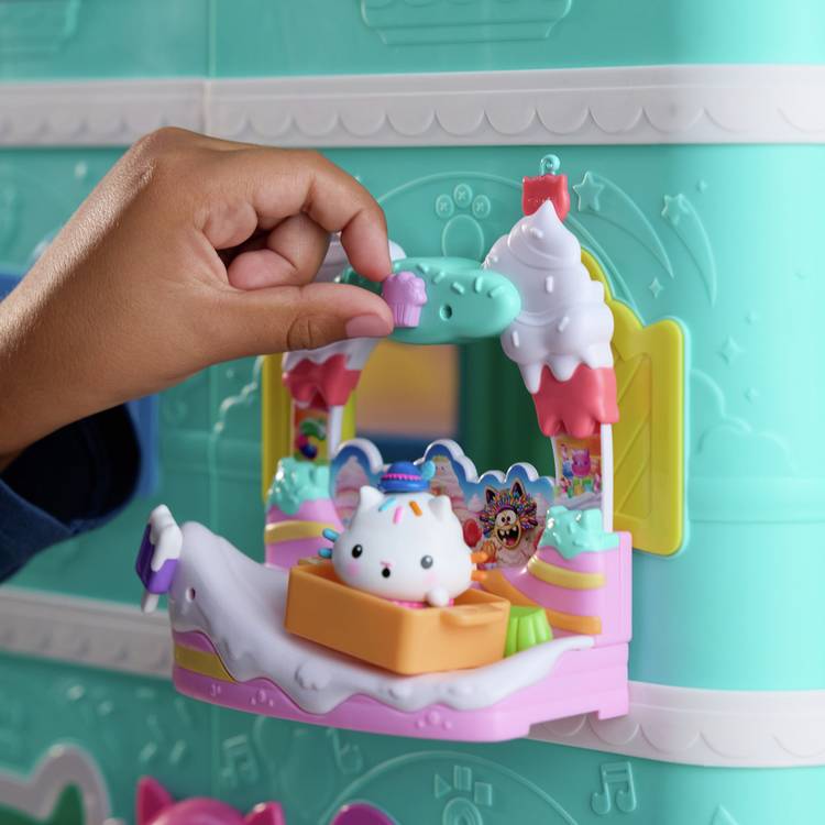 Gabby's Dollhouse balcony pack Cakey Cat figure (British brand)