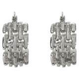 Liars & Lovers watch strap hoop earrings, imported from the UK
