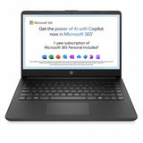 HP 14s-dq3001na black 14in laptop, imported from the UK