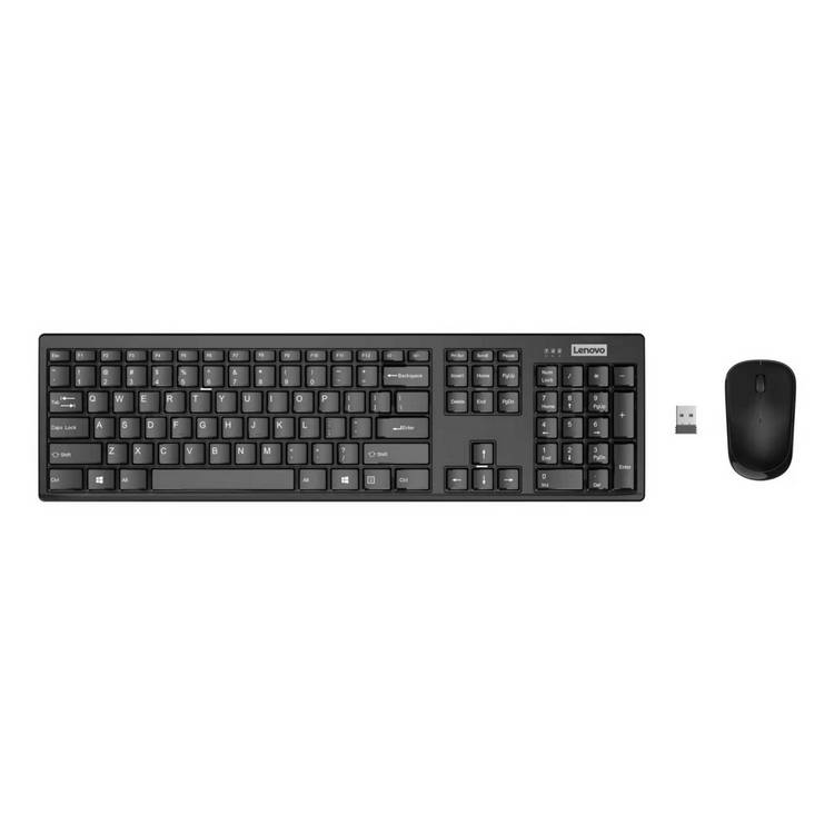 Lenovo 100 wireless keyboard and mouse combo (British brand)