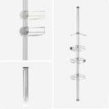 Simplehuman large tension shower caddy - British product