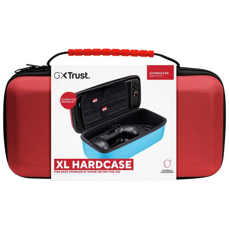 Trust GXT XL case for Switch 2, imported from the UK