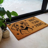 Argos Mighty Mats Latex Backed Natural Paws Doormat 45x75cm- Buy online at McGrocer