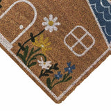 Mighty Mats doormat latex flower cottage 45x75cm (British brand)