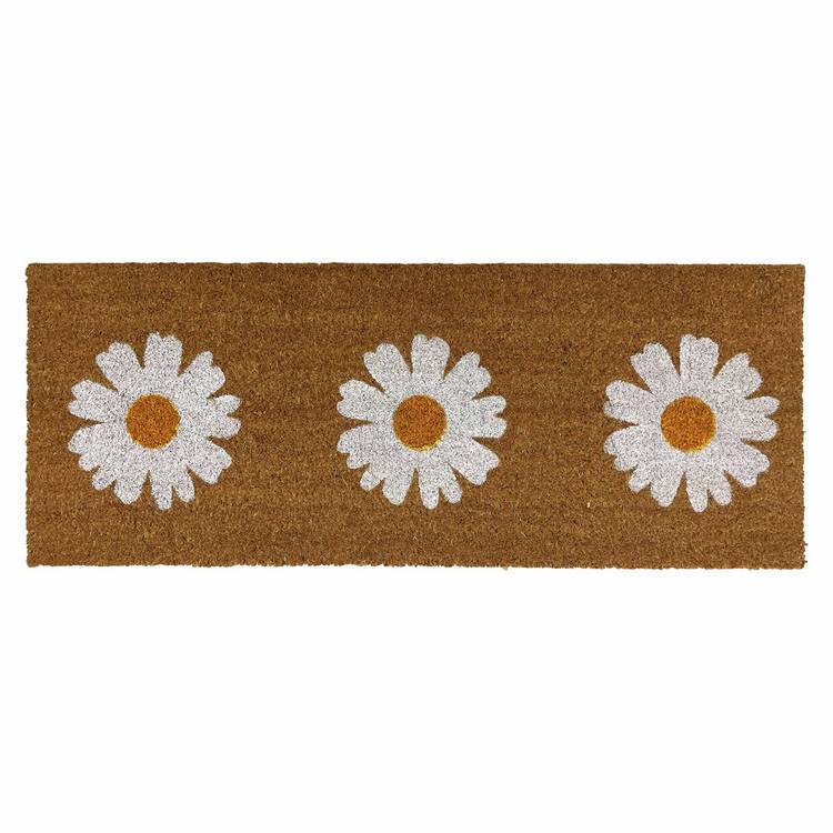 Mighty Mats patio doormat daisy cut pile 38x98cm - British product