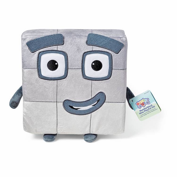 Learning Resources Numberblocks Nine Playful Pal plush toy, UK version