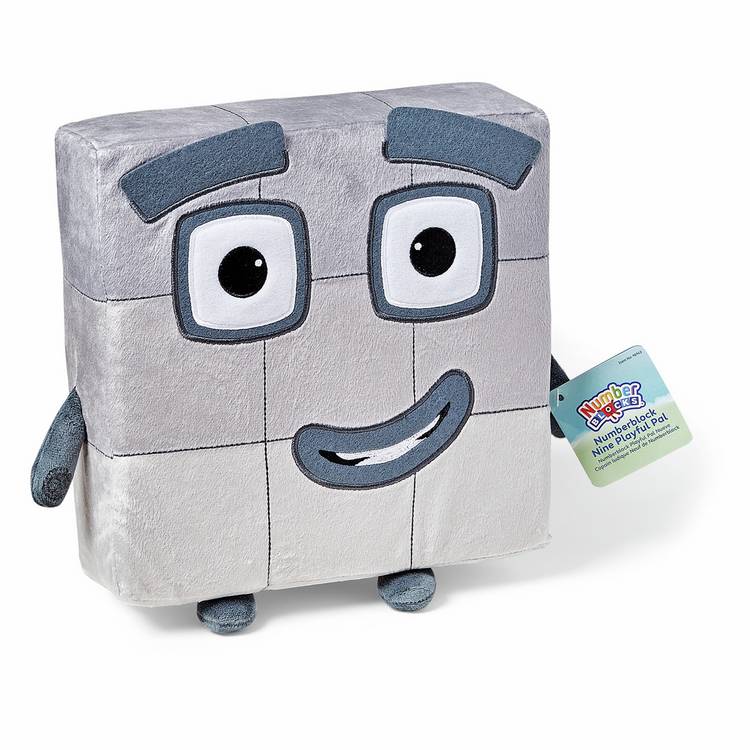 Learning Resources Numberblocks Nine Playful Pal plush toy, UK version