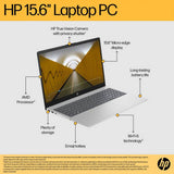 HP 15.6in laptop Ryzen 3 8GB 512GB - British product
