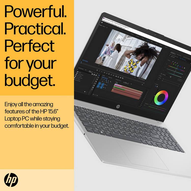 HP 15.6in laptop Ryzen 3 8GB 512GB - British product