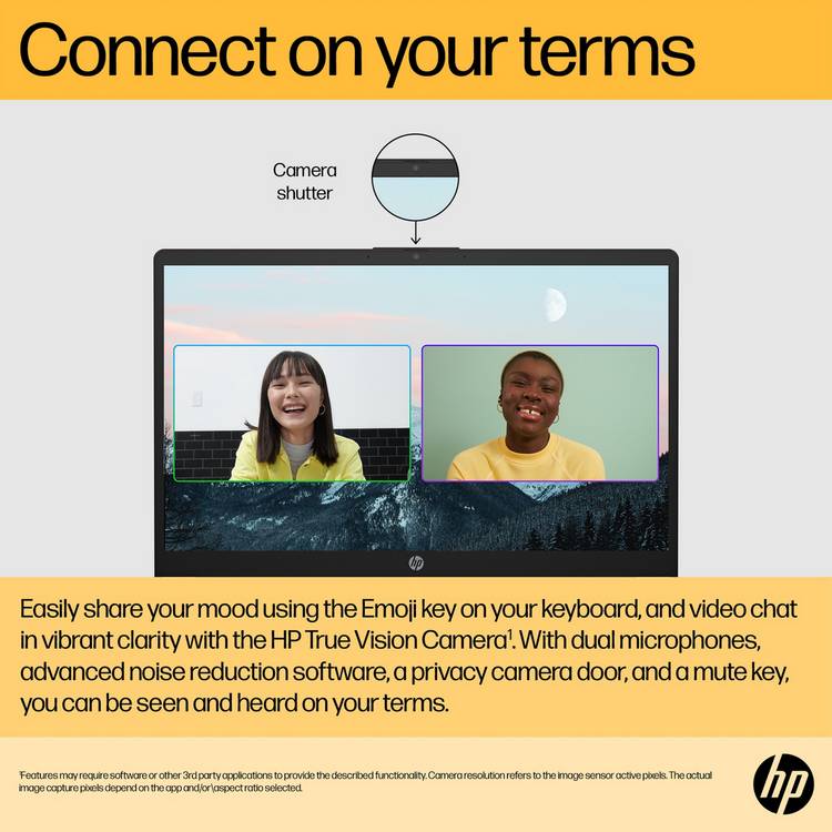 HP 15.6in laptop Ryzen 3 8GB 512GB - British product
