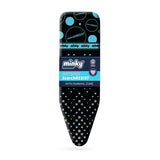 Argos Minky Scorch Resist Ironing Board Cover - Black, 122x38cm- Buy online at McGrocer