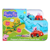 Peppa Pig Whizz Around Runabout Town playset, imported from the UK