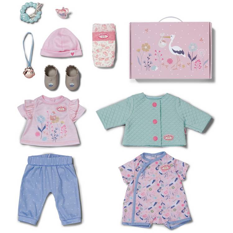 Baby Annabell First Arrival doll clothes set for 43cm doll, UK version