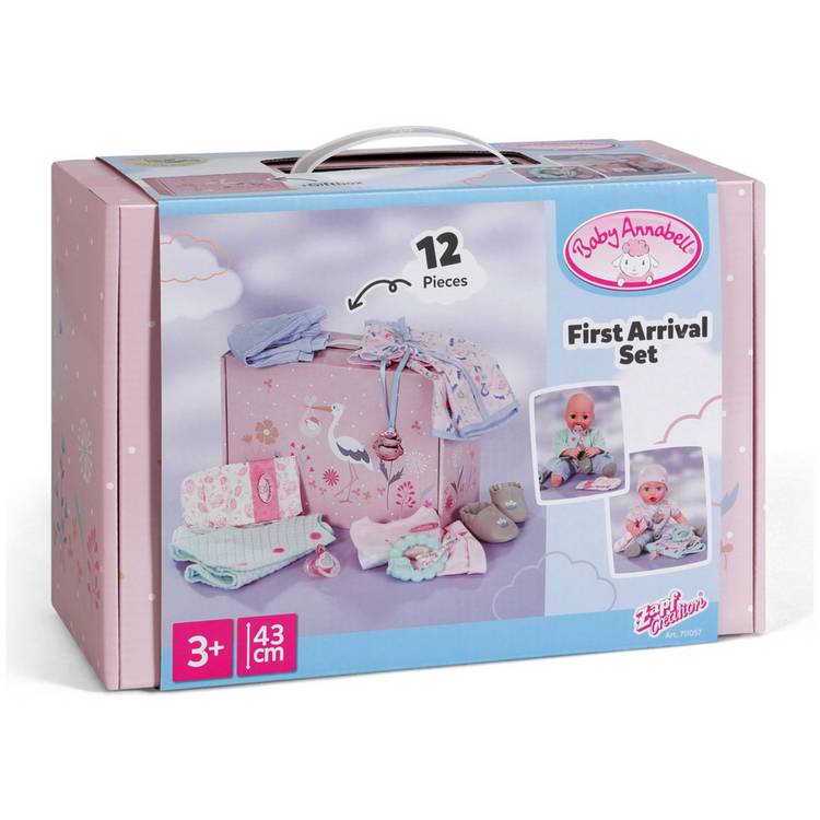 Baby Annabell First Arrival doll clothes set for 43cm doll, UK version