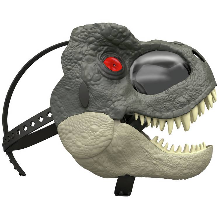 Mattel T-Rex mask with LED light up eyes British brand