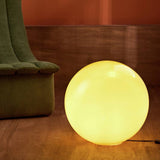 Habitat XL globe lamp yellow 40cm - British product