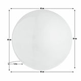 Habitat XL globe lamp yellow 40cm - British product