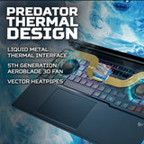 Acer Predator Helios Neo 16 gaming laptop with RTX 5070 (British brand)