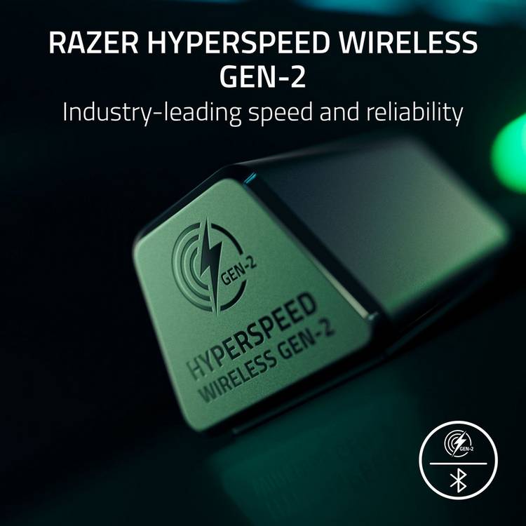 Razer BlackShark V3 Pro wireless gaming headset black, imported from the UK