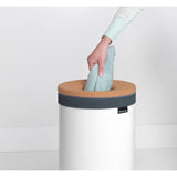 Brabantia laundry bin white 35L, imported from the UK