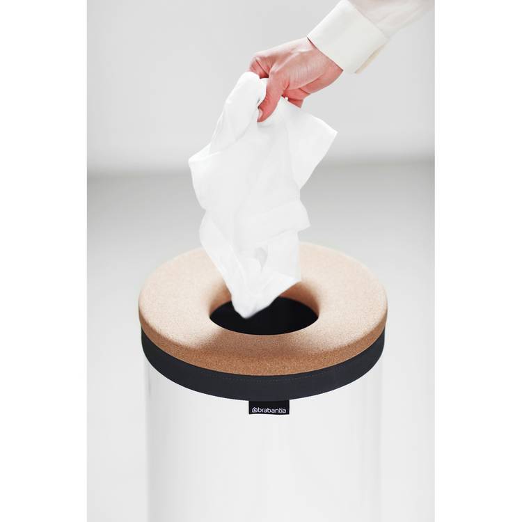 Brabantia laundry bin white 35L, imported from the UK