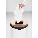 Brabantia laundry bin white 35L, imported from the UK