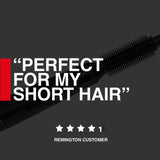 Remington Air Styler for short hair with 2 brushes - British product