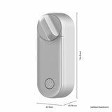 Yale Linus L2 Smart Lock silver keyless door lock, imported from the UK