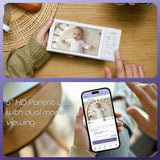 Hubble Connected Go Baby Plus 5-inch video baby monitor (British brand)