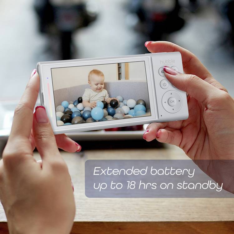 Hubble Connected Go Baby Plus 5-inch video baby monitor (British brand)