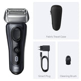 Braun Series 8 men's wet dry electric shaver (British brand)