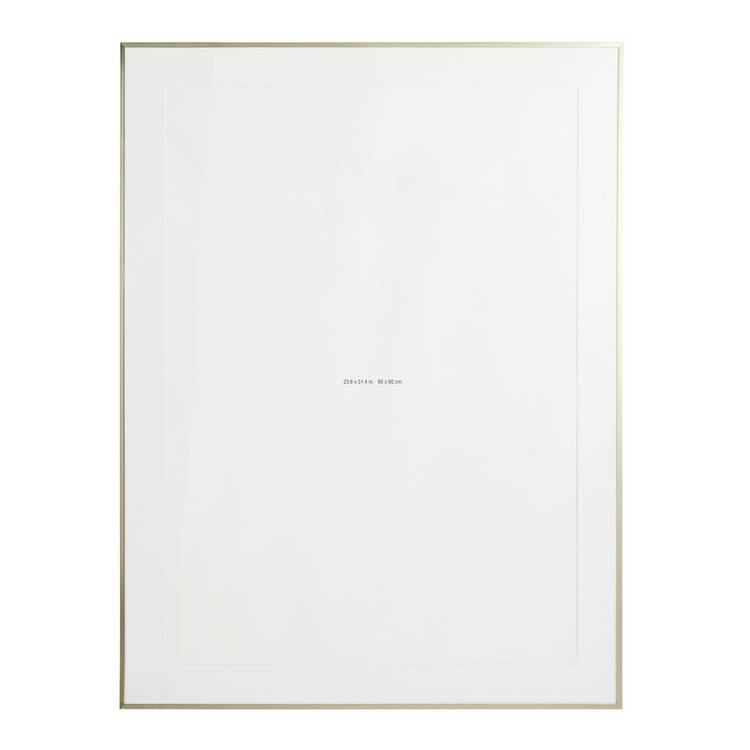 Argos Home gold aluminium picture frame 60x80cm (British brand)