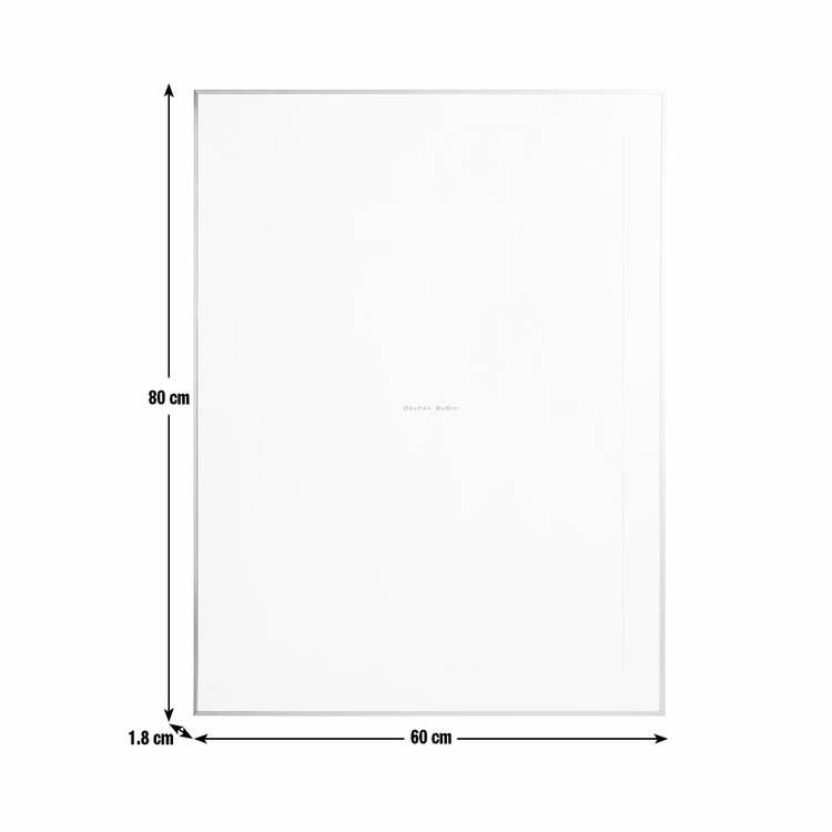 Argos Home gold aluminium picture frame 60x80cm (British brand)