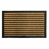 Mighty Mats premium rubber natural black doormat 45x75cm, UK version