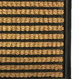 Mighty Mats premium rubber natural black doormat 45x75cm, UK version