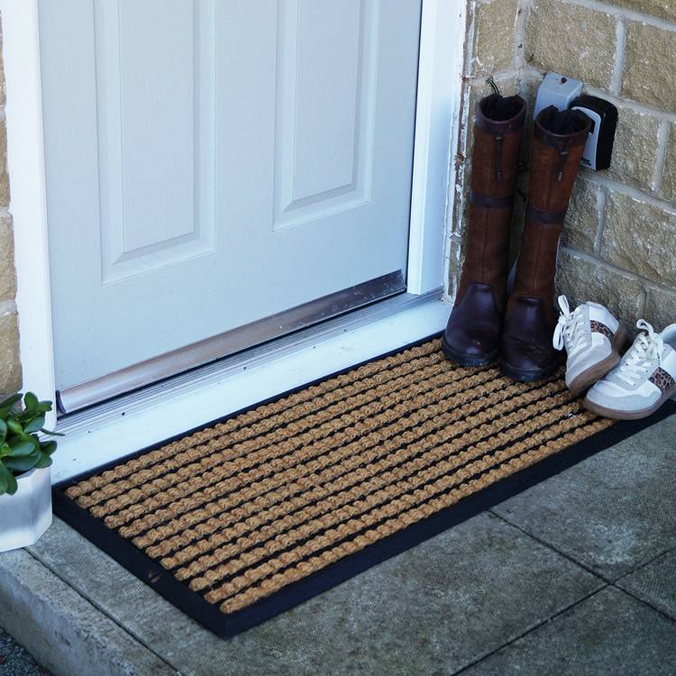 Mighty Mats rubber patio doormat 45x102cm, UK version