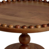 Habitat bobbin cake stand two-tier acacia wood, imported from the UK