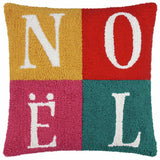 furn Noelle tufted cushion red 45x45cm (British brand)