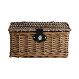 Argos Home natural willow gift basket H18 W38 D25.4 cm, UK version