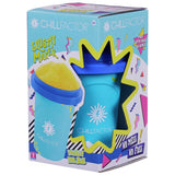ChillFactor Slushy Maker blue reusable frozen drink gadget - British product