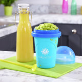ChillFactor Slushy Maker blue reusable frozen drink gadget - British product