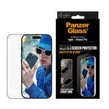 PanzerGlass FastFit screen protector for iPhone 17 Pro, imported from the UK