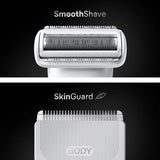 Braun BG7550 body grooming kit, imported from the UK