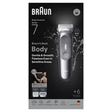 Braun BG7550 body grooming kit, imported from the UK