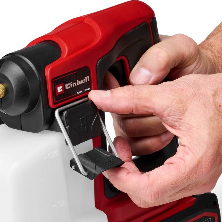 Einhell cordless pressure sprayer 18V 1 litre tank (British brand)