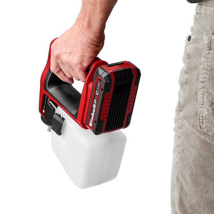 Einhell cordless pressure sprayer 18V 1 litre tank (British brand)